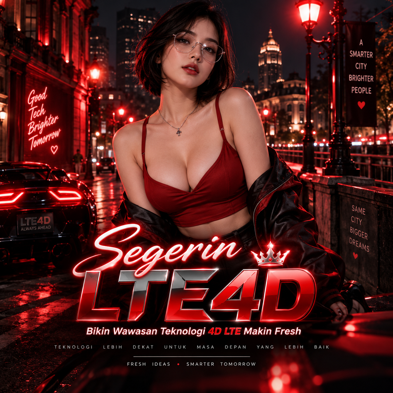 Segerin LTE4D teknologi 4D LTE, curved screen dan smartphone